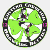 ECB-sticker Ronde Sticker (Voorkant)