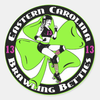 ECB-sticker Ronde Sticker