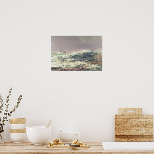 ECB Tide, Long Reach, 1881 Poster (Keuken)