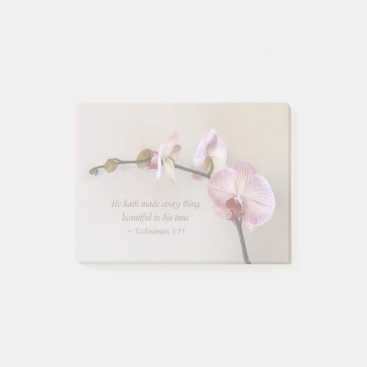 Ecc 3 11 Hij heeft alles mooi gemaakt II Post-it® Notes (Voorkant)