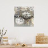 Ecc 3 1-8 Op elk moment is er een seizoen Poster (Keuken)