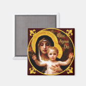 Ecce Agnus Dei Magnet (Voorkant / Achterkant)