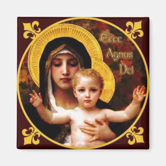 Ecce Agnus Dei Magnet (Voorkant)