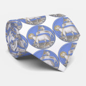 Ecce Agnus Dei Necktie Stropdas (Opgerold)
