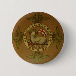 Ecce Agnus Dei Ronde Button 5,7 Cm