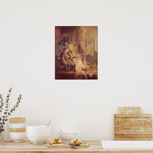 Ecce Homo, 1634 Poster (Keuken)