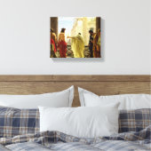 Ecce Homo, 1871, ingediend door Antonio Ciseri Canvas Afdruk (Insitu (Slaapkamer))