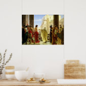 Ecce Homo, 1871, ingediend door Antonio Ciseri Poster (Keuken)