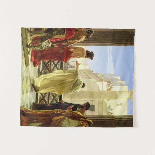 Ecce Homo, 1871, ingediend door Antonio Ciseri Wandkleed (Voorkant (horizontaal))