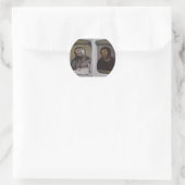 Ecce Homo Collectie Gifts Ronde Sticker (Tas)