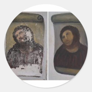 Ecce Homo Collectie Gifts Ronde Sticker