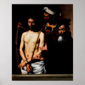 Ecce Homo door Caravaggio Poster (Voorkant)