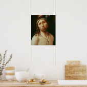 Ecce Homo (olie op het paneel) Poster (Keuken)