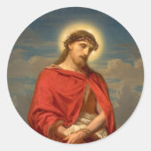 Ecce Homo, Otto Mengelberg, Religieuze Ronde Sticker (Voorkant)