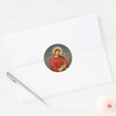 Ecce Homo, Otto Mengelberg, Religieuze Ronde Sticker (Envelop)