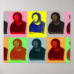 Ecce Homo - Pop Art Style Poster<br><div class="desc">Ecce Homo - Pop Art Style. ecce,  homo,  spanje,  spaans,  kunst,  restauratie,  mode,  ecce homo,  pop kunst,  stijlvol,  nieuws,  espanol,  espanola,  pop,  espanola.</div>