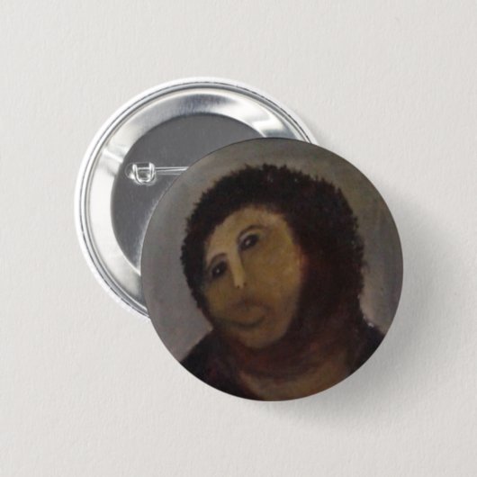 Ecce Homo Ronde Button 5,7 Cm (Voorkant /achterkant)