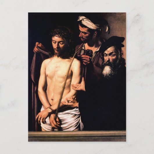 Ecce Homo van Caravaggio (1605) Briefkaart (Voorkant)