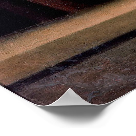 Ecce Homo van Caravaggio (1605) Poster (Hoek)