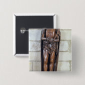 Ecce Homo Vierkante Button 5,1 Cm (Voorkant /achterkant)