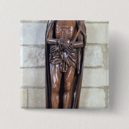 Ecce Homo Vierkante Button 5,1 Cm (Voorkant)