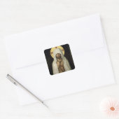 Ecce Homo Vierkante Sticker (Envelop)