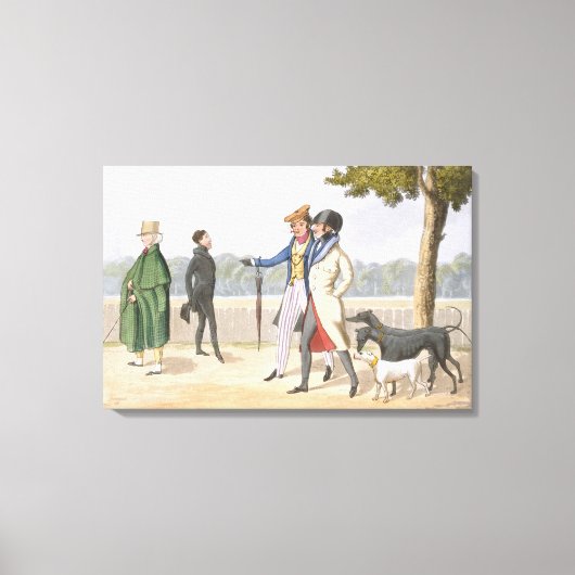 Eccentricity, bord 11 uit 'The Noodable Qualifi' Canvas Afdruk (Voorkant)