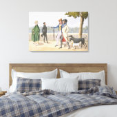 Eccentricity, bord 11 uit 'The Noodable Qualifi' Canvas Afdruk (Insitu (Slaapkamer))