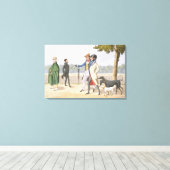 Eccentricity, bord 11 uit 'The Noodable Qualifi' Canvas Afdruk (Insitu (Houten vloer))