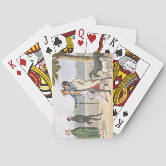 Eccentricity, plate 11 from 'The Necessary Qualifi Pokerkaarten (Achterkant)