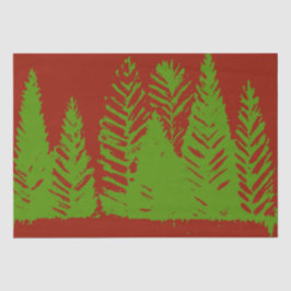 Eccentrisch dennenweefsel tissuepapier