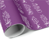Eccentrische botanische cadeaupapier (Rol Hoek)