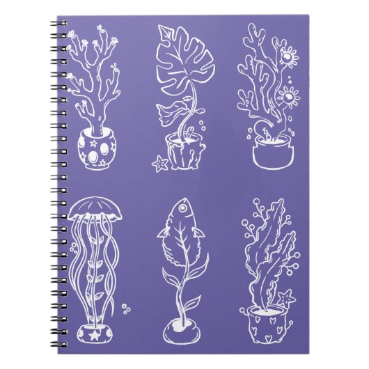 Eccentrische botanische notitieboek (Voorkant)