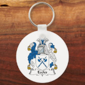 Eccles familiewapen sleutelhanger (Voorkant)