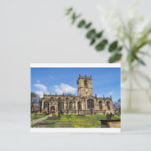 Eccles kerkschild briefkaart (Staand voorkant)