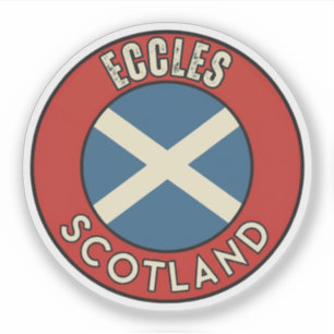 Eccles, Schotland Sticker