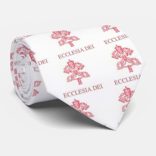 Ecclesia Dei Officieel Gregorian Rite Necktie Stropdas (Opgerold)
