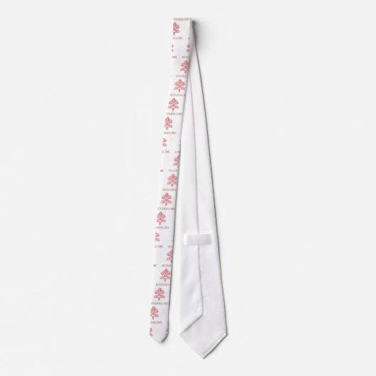 Ecclesia Dei Officieel Gregorian Rite Necktie Stropdas (Achterkant)