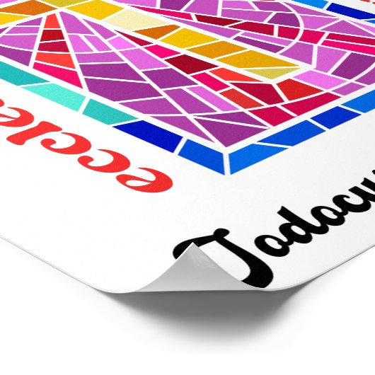 Ecclesia Reformata Semper Reformanda Gereformeerd Poster (Hoek)