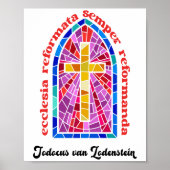 Ecclesia Reformata Semper Reformanda Gereformeerd Poster (Voorkant)