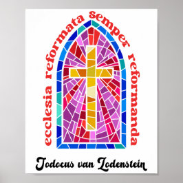 Ecclesia Reformata Semper Reformanda Gereformeerd Poster