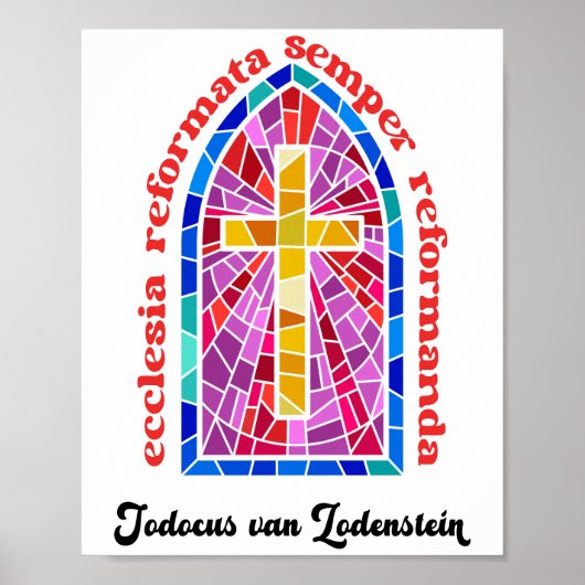 Ecclesia Reformata Semper Reformanda Gereformeerd Poster (Voorkant)