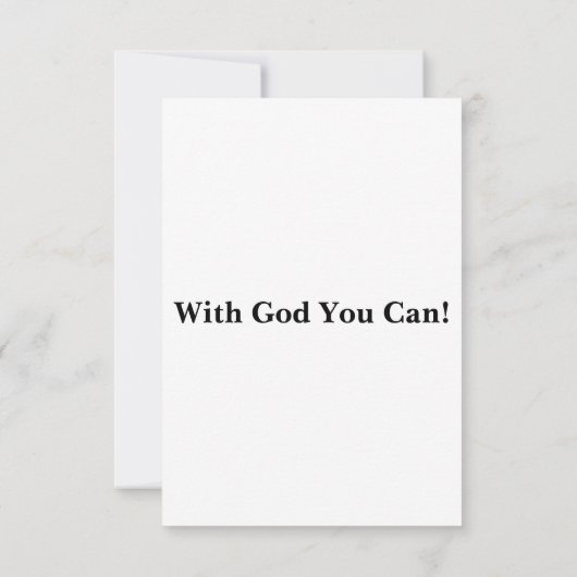 Ecclesiast 7:8 KJV Bijbel Verse Pic Flat Greeting Kaart (Achterkant)