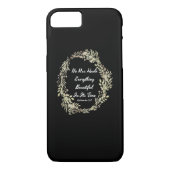 Ecclesiastes 311 NIV - Bijbelverse Case-Mate iPhone Case (Achterkant)