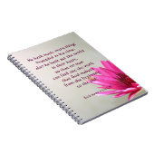 Ecclesiastes 3:11 Alles mooi in zijn tijd Notitieboek (Rechterzijde)