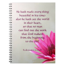 Ecclesiastes 3:11 Alles mooi in zijn tijd