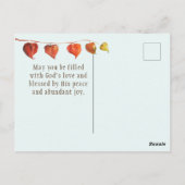 Ecclesiastes 3:11 Hij heeft alles mooi gemaakt Briefkaart (Achterkant)