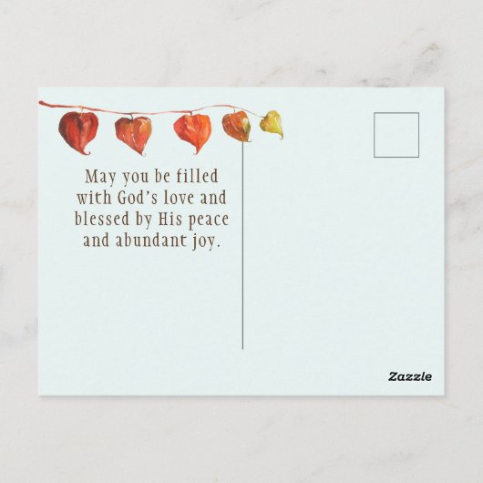 Ecclesiastes 3:11 Hij heeft alles mooi gemaakt Briefkaart (Achterkant)