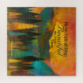 Ecclesiastes 3:11 Hij heeft alles mooi gemaakt Legpuzzel (Horizontaal)