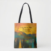 Ecclesiastes 3:11 Hij heeft alles mooi gemaakt Tote Bag (Voorkant)